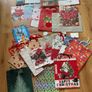 Christmas gift bags and wrapping paper bundle Image 2