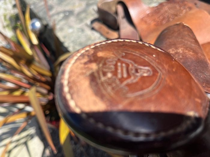 Vintage Western Trail Saddle