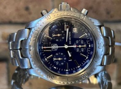 TAG Heuer LINK "Jason Bourne" chrono - Mens Wristwatch