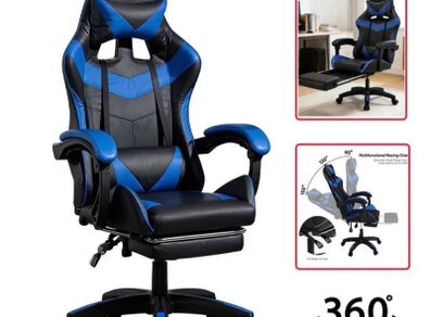 New Gaming Chair Office Reclining Chair with Footrest