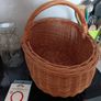 Kilner jar, seals & wicker basket Image 2