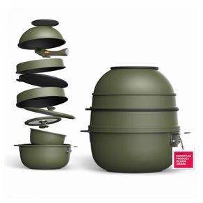Brand New MasterPRO 10-Piece Stackable Cookware Set