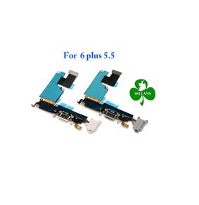 For iPhone 6 Plus 5.5" White/Grey Dock Charging Port Audio Headphone Mic Replacement