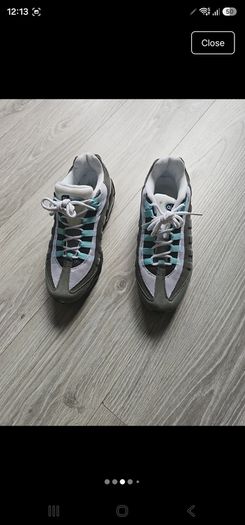 Genuine mens Air Max 95 hyper Turquoise