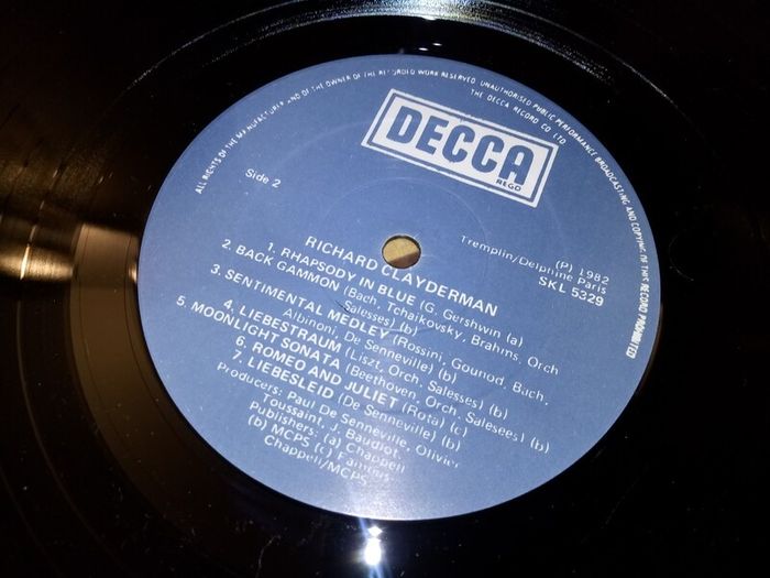 1982 Richard Clayderman 12in Vinyl