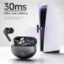 EasySMX Wireless Gaming Earbuds for PC VR PS4 PS5 Switch Mobile Steam Deck - 2.4G Dongle Wireless & Bluetooth - 30ms Low Latency - Headphones with Built-in Microphone Image 3