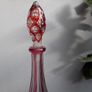 Vintage Bohemian glass decanter Image 3