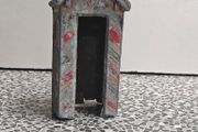 Vintage German or French Army metal sentry box