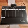 BNIB Chalkboard Weekly Planner Image 2