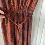 Bnwt primark animal print wide leg jumpsuit with wrap around detail size 12 Image 8