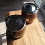 Art Deco Oak Storage Barrells x 2 Image 7