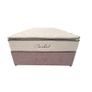 Pink Double Bed with Mattress - Like New Image 2