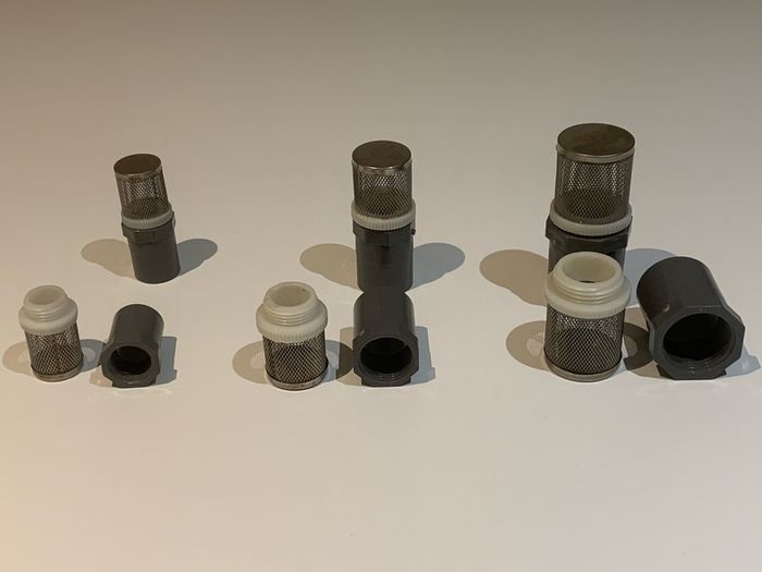 Stainless steel fishtank pre filter size 20mm