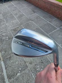 Titleist Vokey wedges and Cleveland CBX4