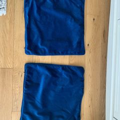 Blue cushion covers