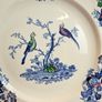 Wood &  Sons Oriental Birds Plate England, c. 1914-1924 Image 5