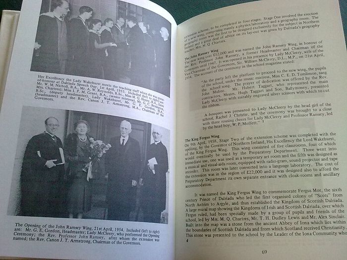 The school called Dalriada A centenary history Ireland Irish Ballymoney Antrim
