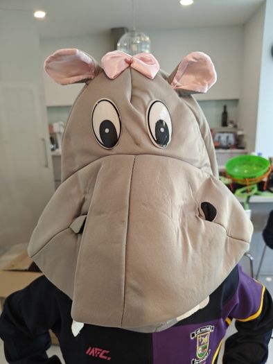 Halloween costume tutu elephant 9/10 years old