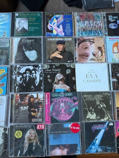 Personal Music CD and Music DVD Collection For Sale. Around 600 Titles. VG-EX Condition