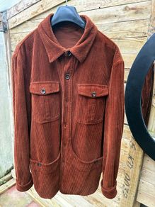 Italian corduroy chore blazer