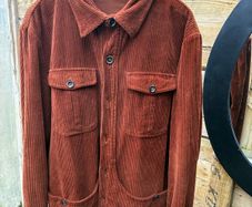 Italian corduroy chore blazer