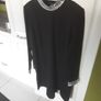 ladies black detailed dress Image 4