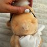 Playmakers Animals rare Baby in glasses approx. 20 cm. no eyes Dirty Plush Please look at the pictures Image 2
