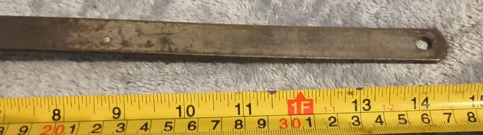vintage collectable lead ladle ( cast metal)