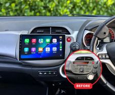 Honda Jazz - Fit Apple CarPlay Android Auto Radio