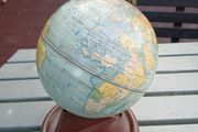 Chad Valley mid century tinplate globe