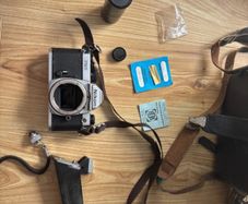 Nikon FM2 film camera