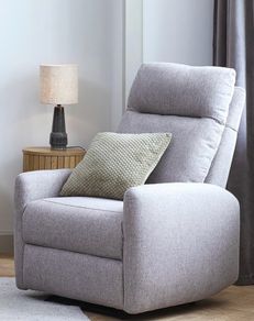 VONSILD Massage Chair Light Grey