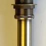 Brass pop up sink drain Image 3