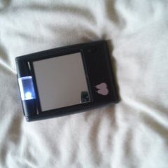 compact mirror with light , would fit in handbag .