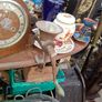 Old Table Top Harper Manual Meat Mincer. Postage Available or Collection, It is designed for grinding meat to make products such as sausages, burgers, or meatloaf.The cast iron body Image 8