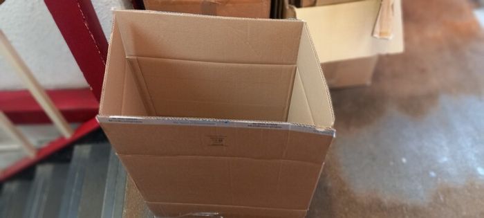 cardboard boxes mixed lot