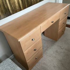 7 Drawer Bedroom Dressing Table / Desk /Vanity