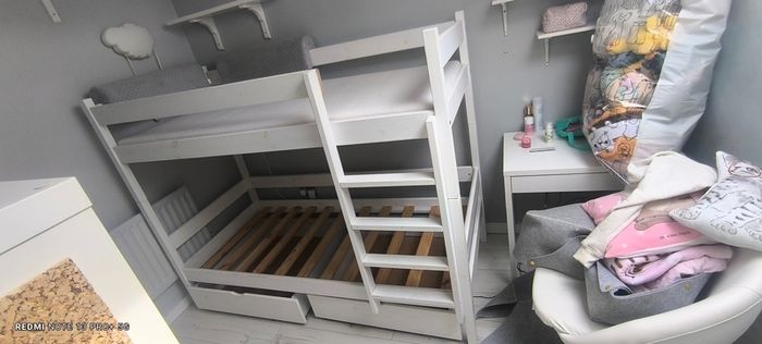 Kids Bunk Bed 80 x 180cm (timber)