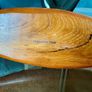 Vintage MCM 1960s Shaped Teak Leaf Dish Image 7