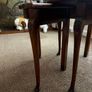 Antique mahogany table with 4 pull out individual Image 4