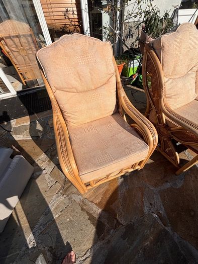 5 piece rattan conservatory furniture suite