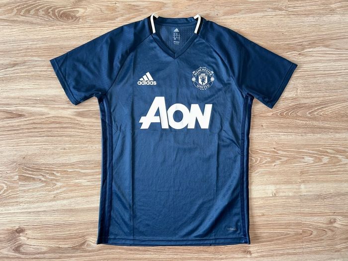Manchester United set of TWO player issue football training jersey shirts