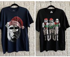 Bundle of Christmas T-shirts Size L