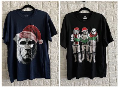 Bundle of Christmas T-shirts Size L