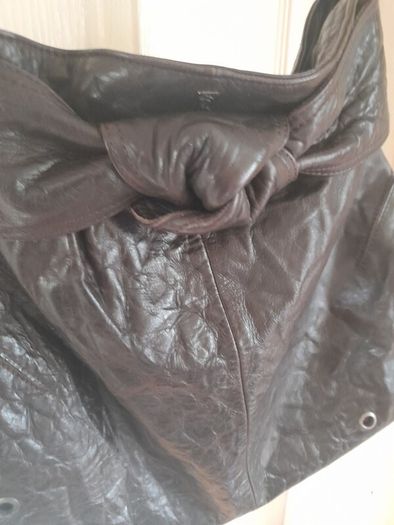 Thomas Burberry leather bag