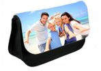 Personalised Any Photo Design Canvas Pencil Case Or Make-Up Bag / back to school stationery