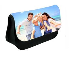 Personalised Any Photo Design Canvas Pencil Case Or Make-Up Bag / back to school stationery