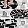 Rugs Living Room 160x230cm- Fluffy Shaggy Area Rugs for Bedroom - Large Anti Slip Carpet - Washable Modern Floor Carpets Image 6