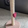 AniOne Pepe & Kitty Scratching Post Apricot Image 2