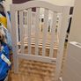 white wooden cot bed baby elegance 120x60cm Image 3